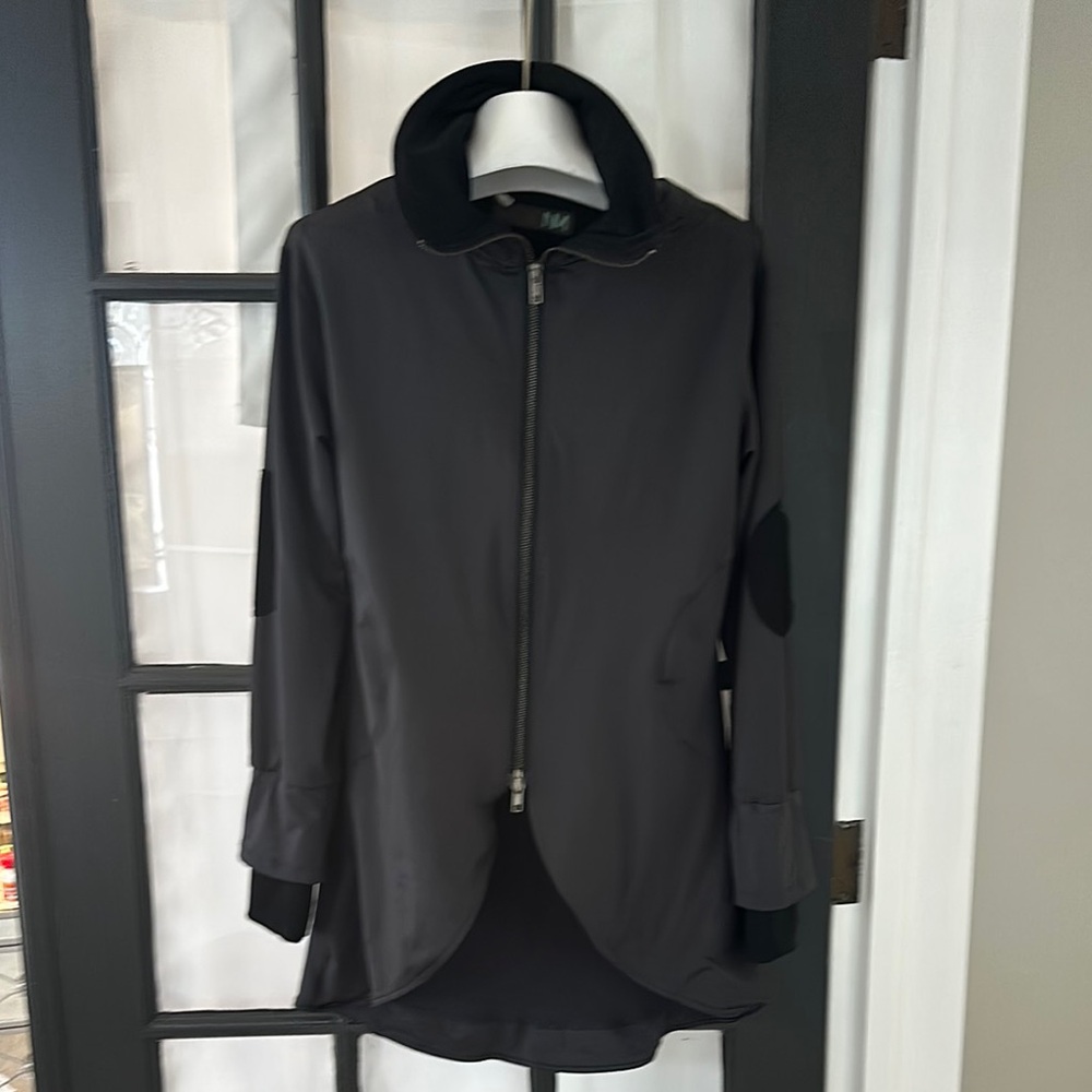 Neiman Marcus equestrian style warm up Women's Black Jacket (S)